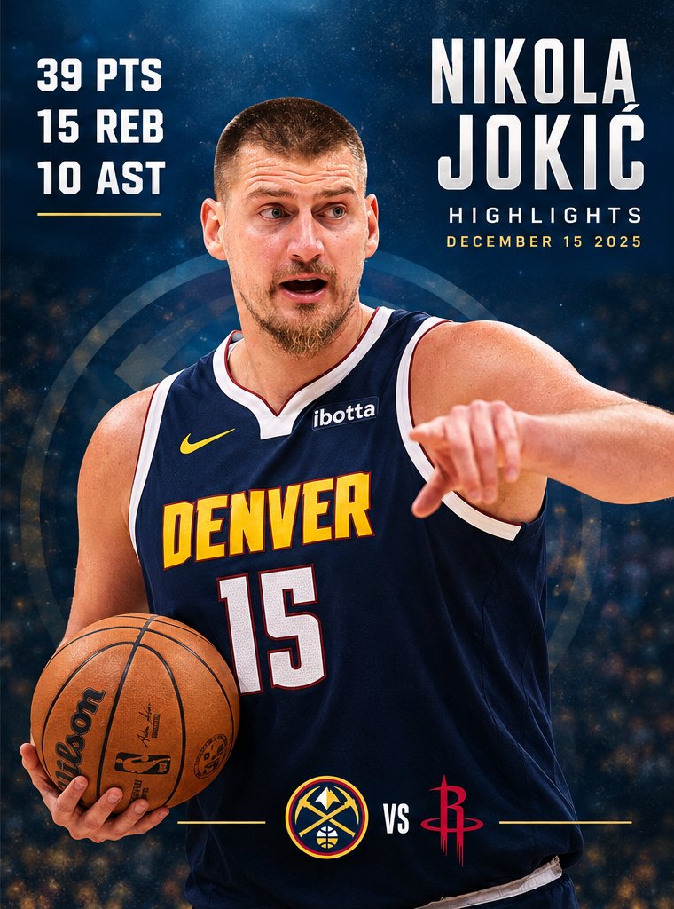 Game highlights graphic