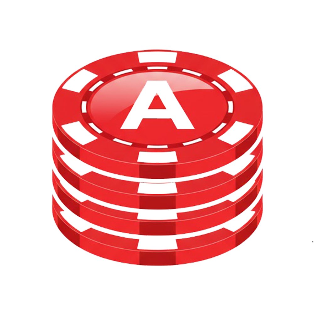 Chip stack mark logo
