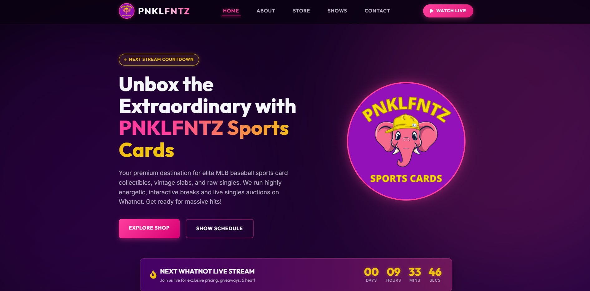 PNKLFNTZ website
