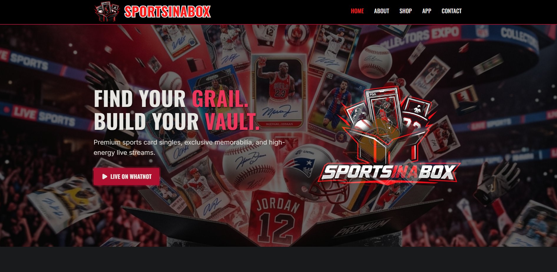 Sportsinabox website